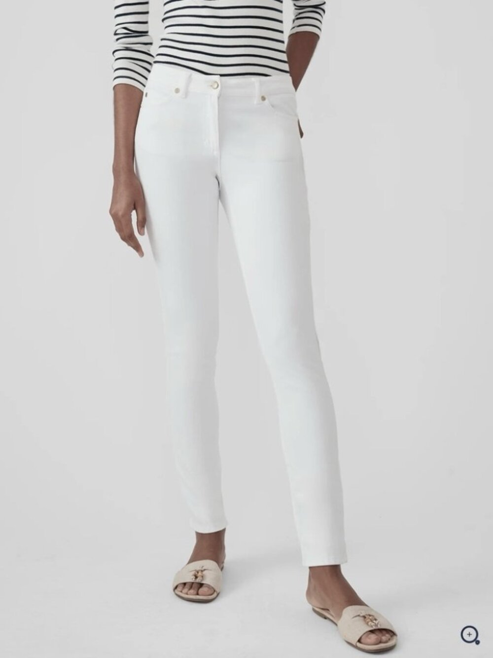 J.McLaughlin White Skinny Jeans Women's Size 2